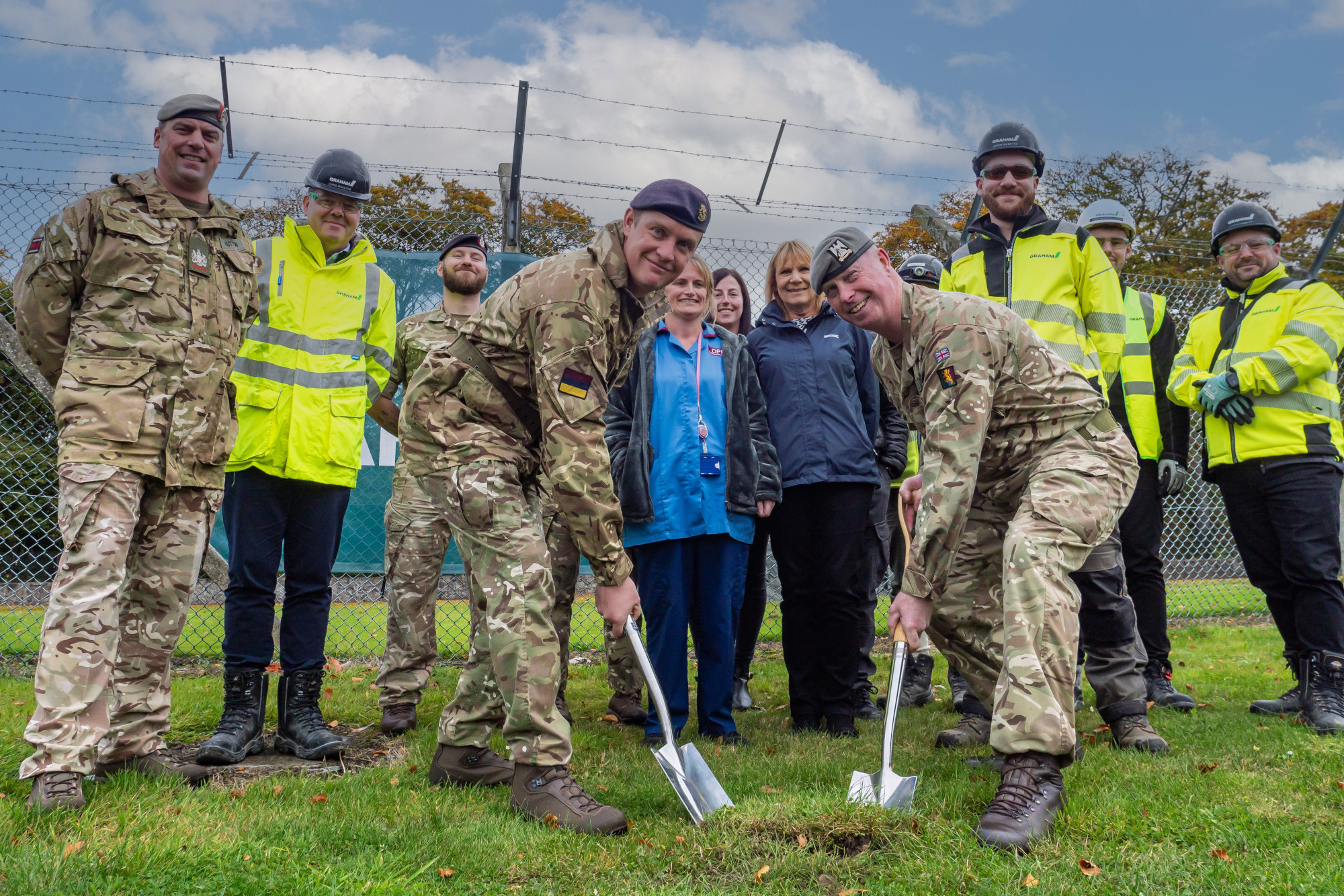 GRAHAM begins new healthcare facility for British Army at Leuchars Station