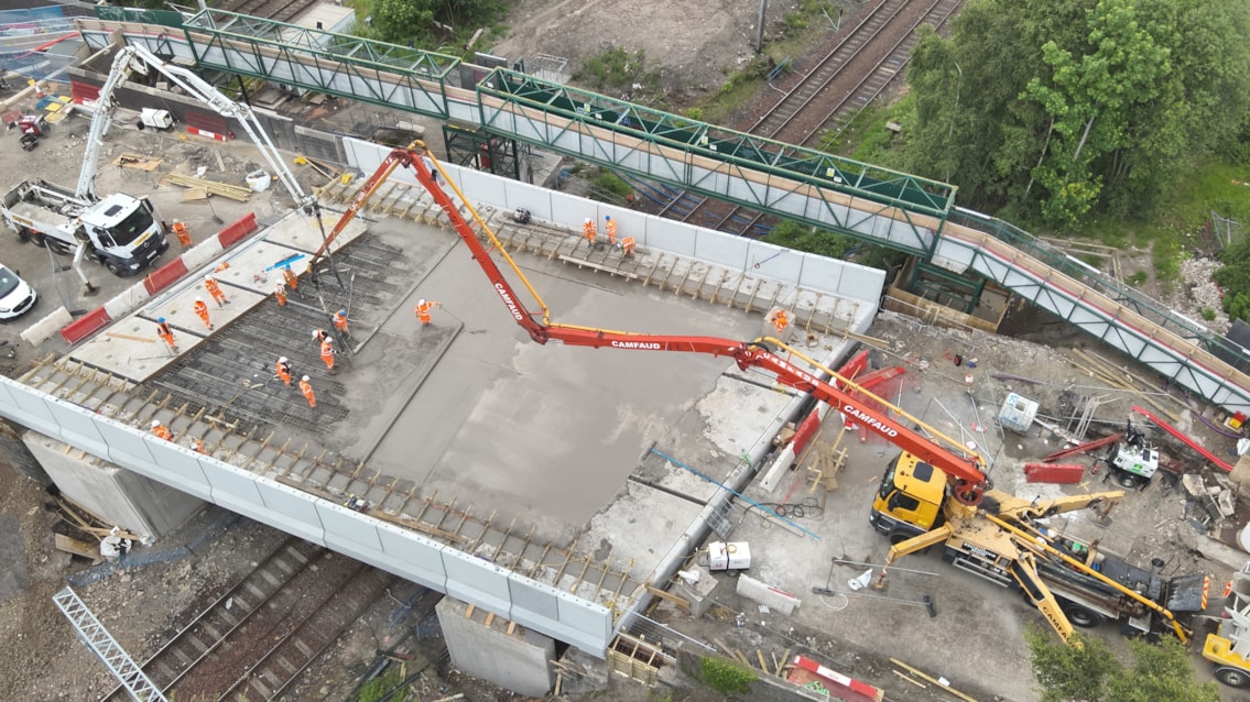 Shields Road bridge on track for completion