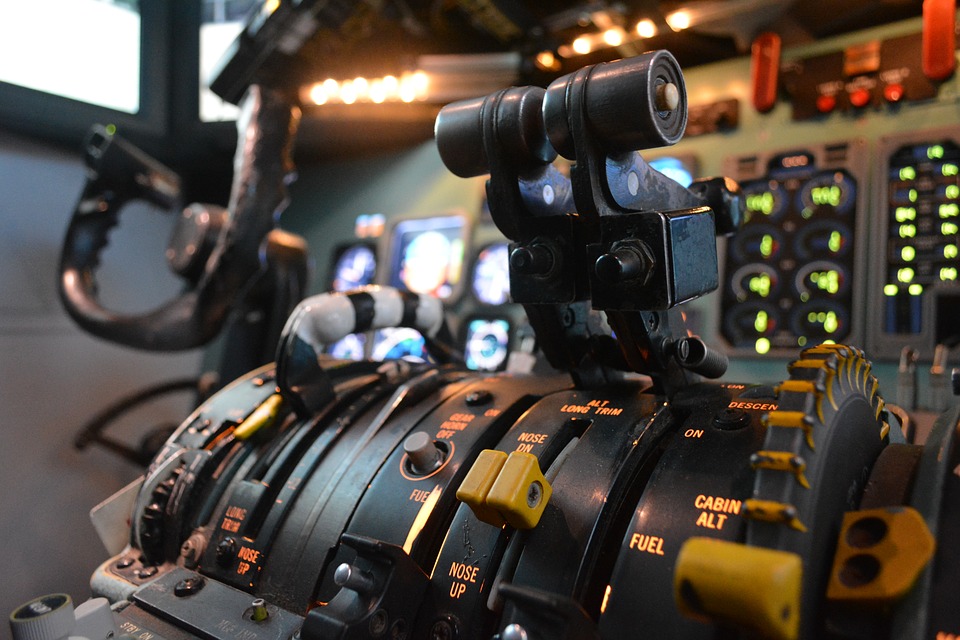 And finally... Dining room converted into Boeing 737 flight simulator