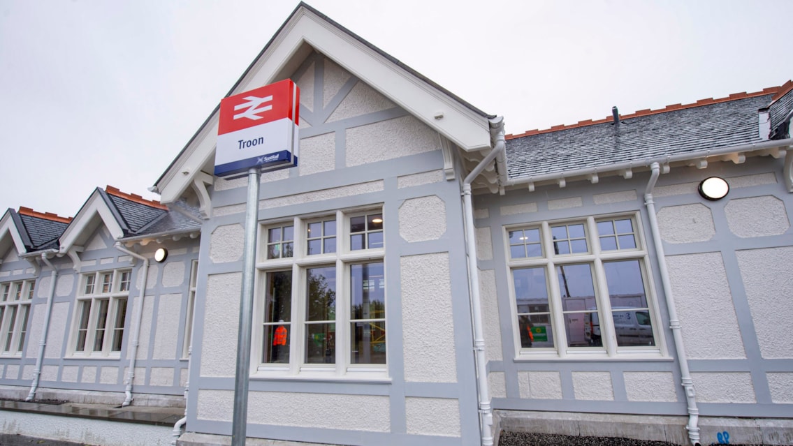 Network Rail completes £5m Troon station rebuild