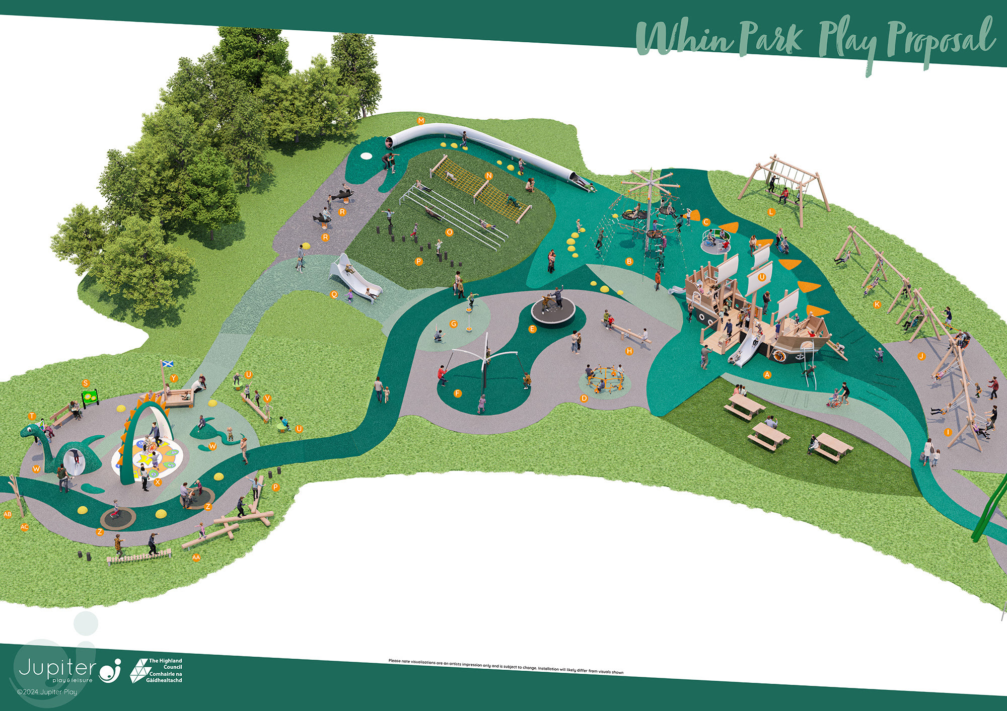 Jupiter Play & Leisure wins £500,000 contract to refurbish Inverness' Whin Park